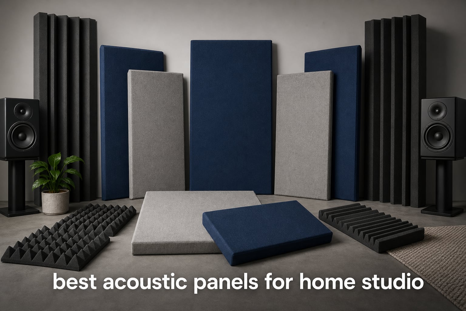 best acoustic panels for home studio