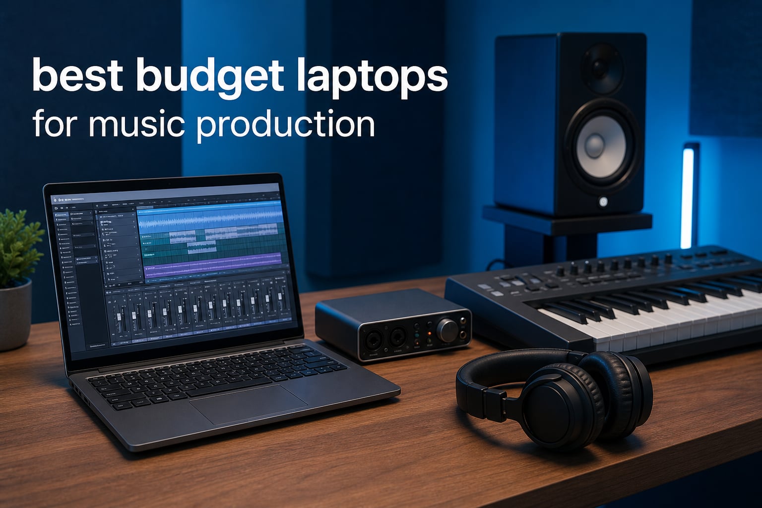 best budget laptops for music production