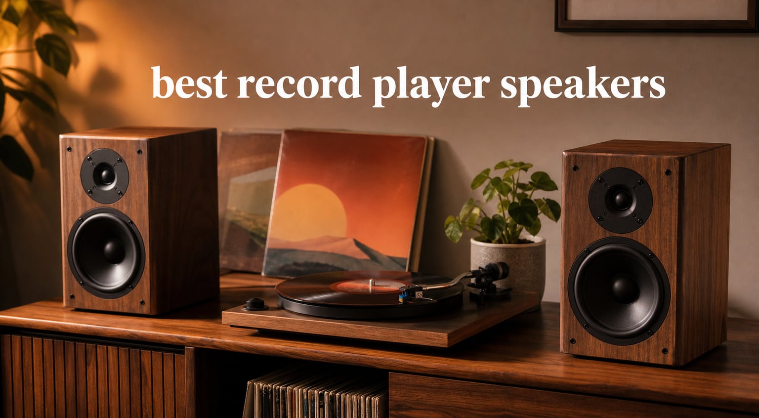 best record player speakers
