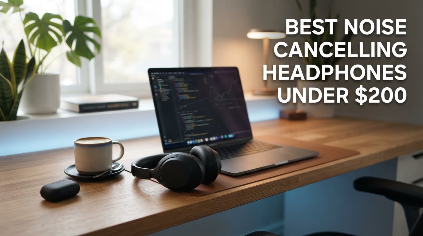best noise cancelling headphones under $200