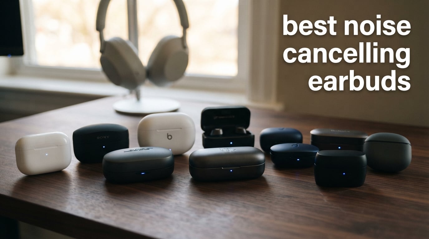 best noise cancelling earbuds
