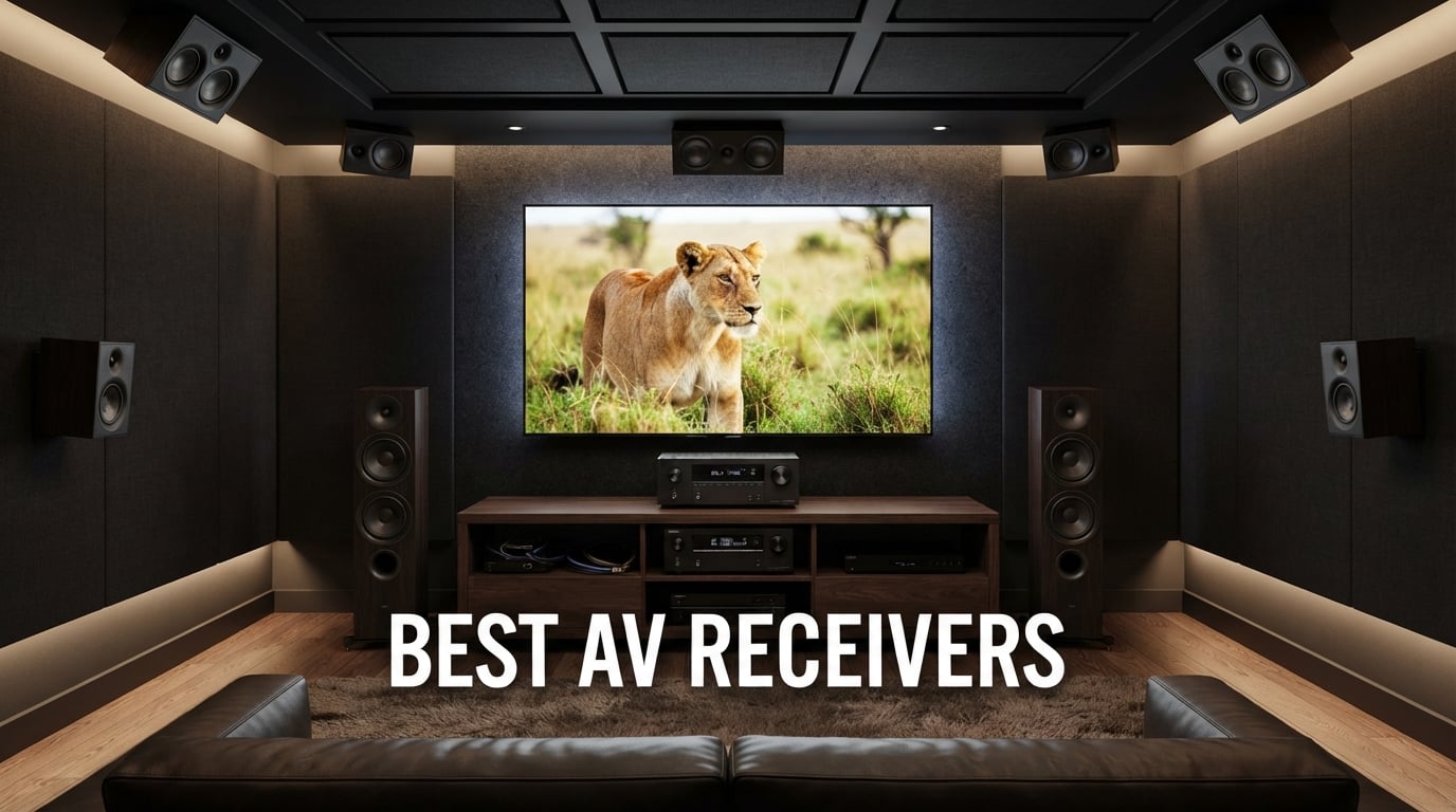 best AV receivers 2026