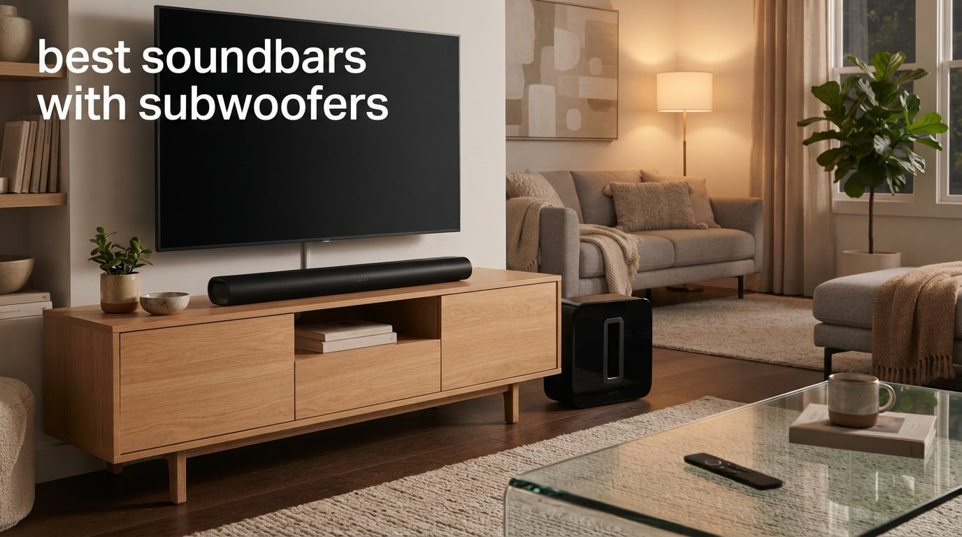 best soundbars with subwoofers