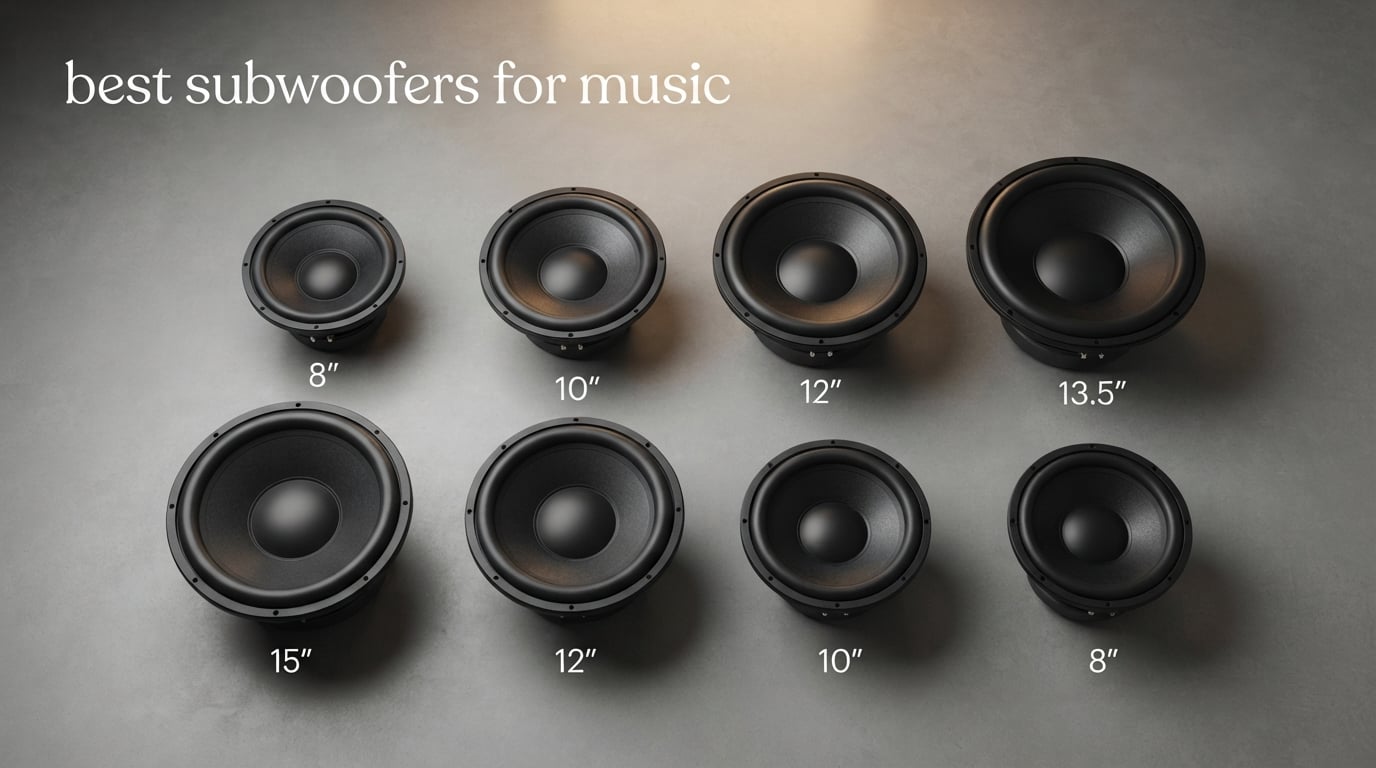 best subwoofers for music