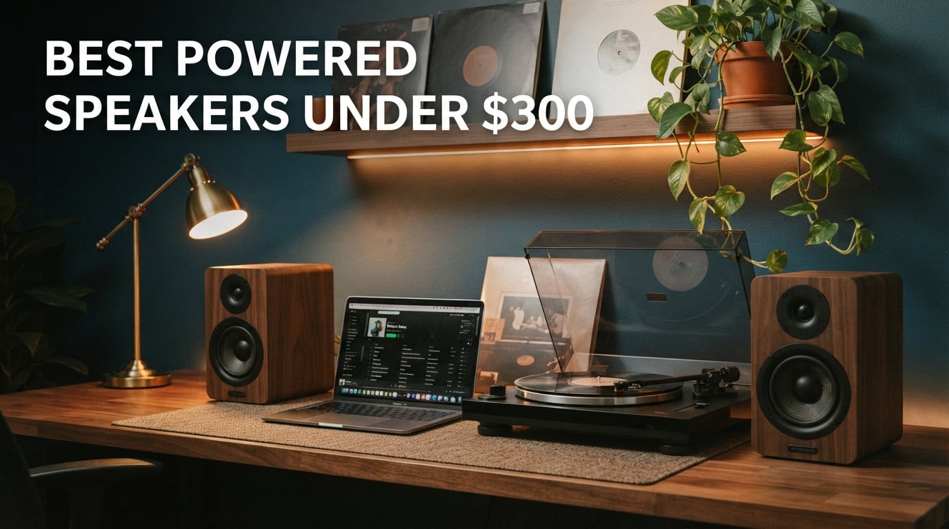 best powered speakers under $300