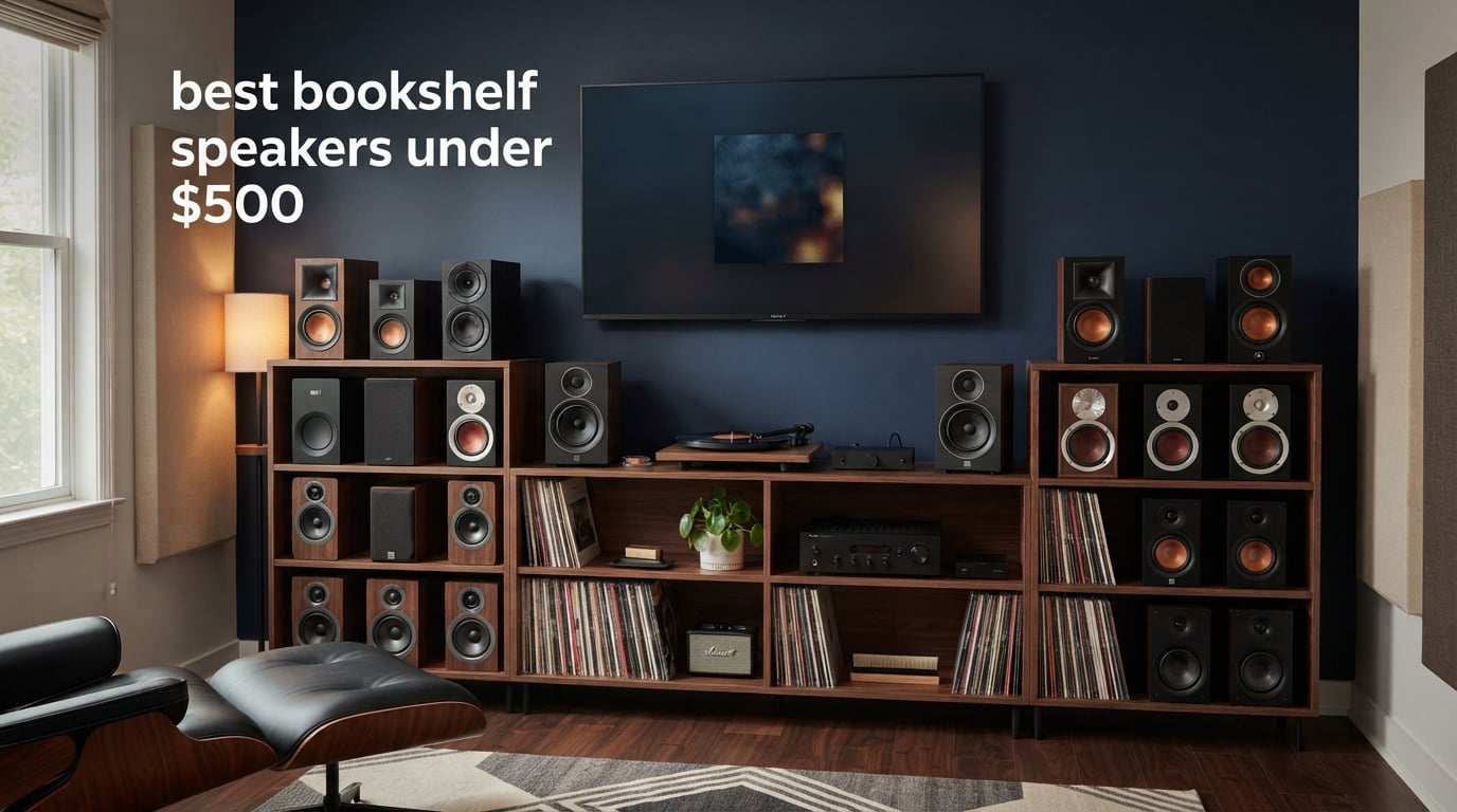 best bookshelf speakers under $500