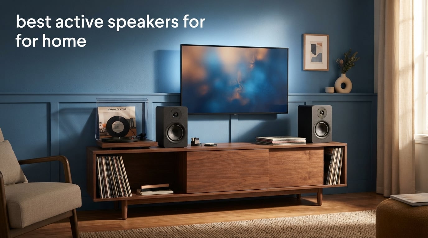 best active speakers for home