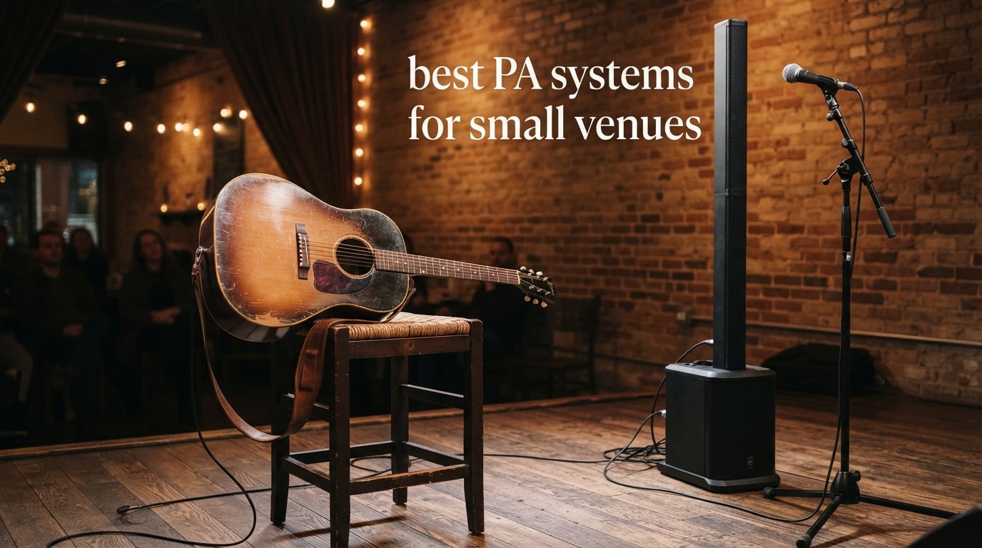 best PA systems for small venues