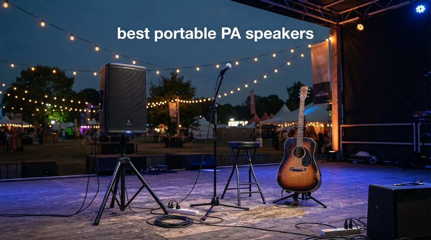 best portable PA speakers