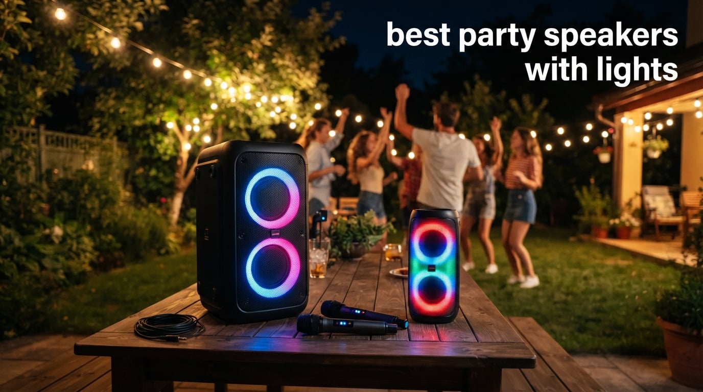 best party speakers with lights