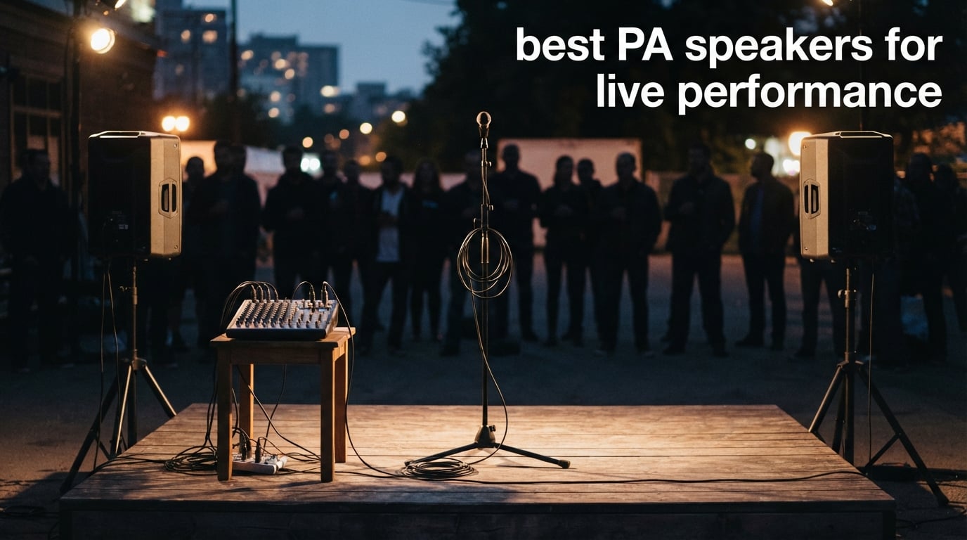 best PA speakers for live performance