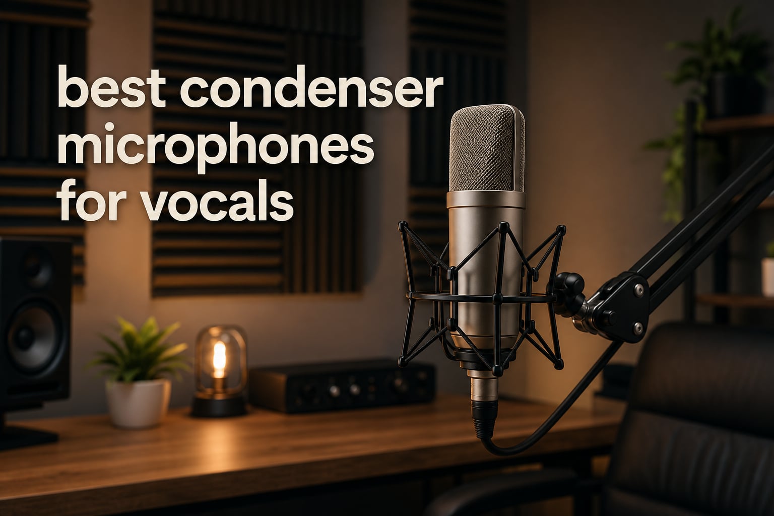 best condenser microphones for vocals