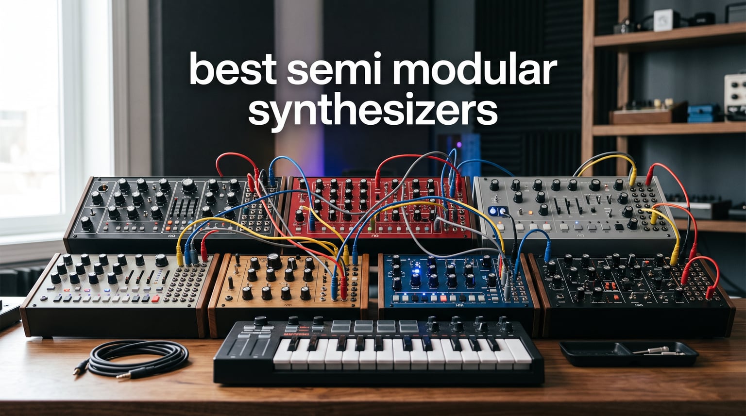 best semi modular synthesizers