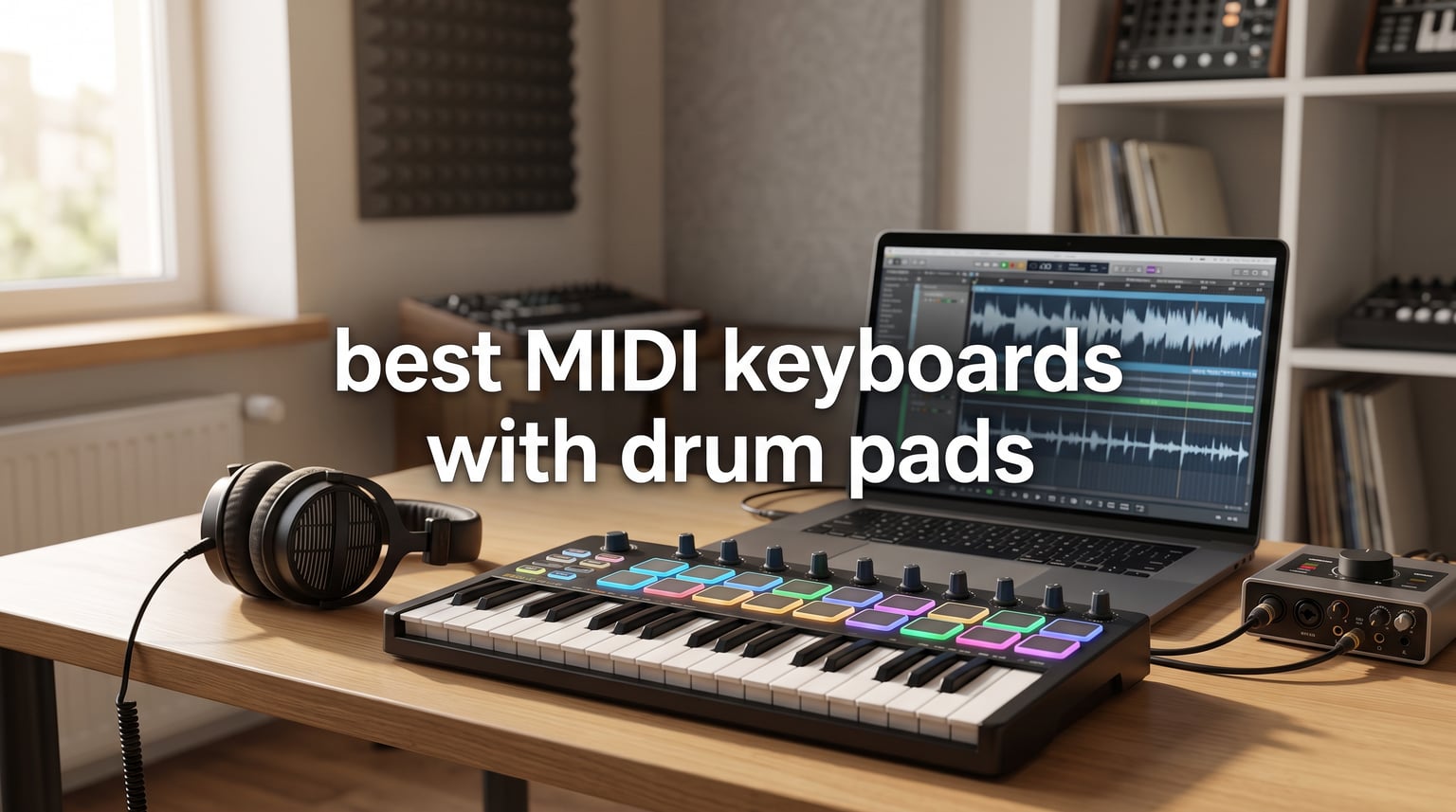 best MIDI keyboards with drum pads