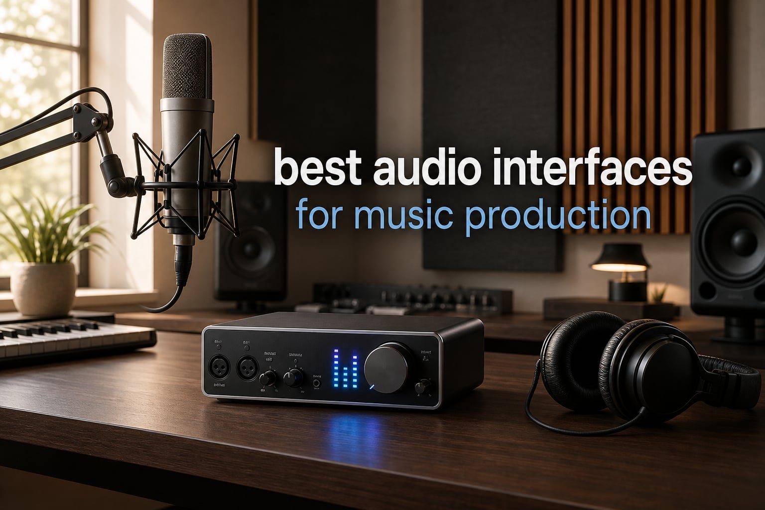 best audio interfaces for music production