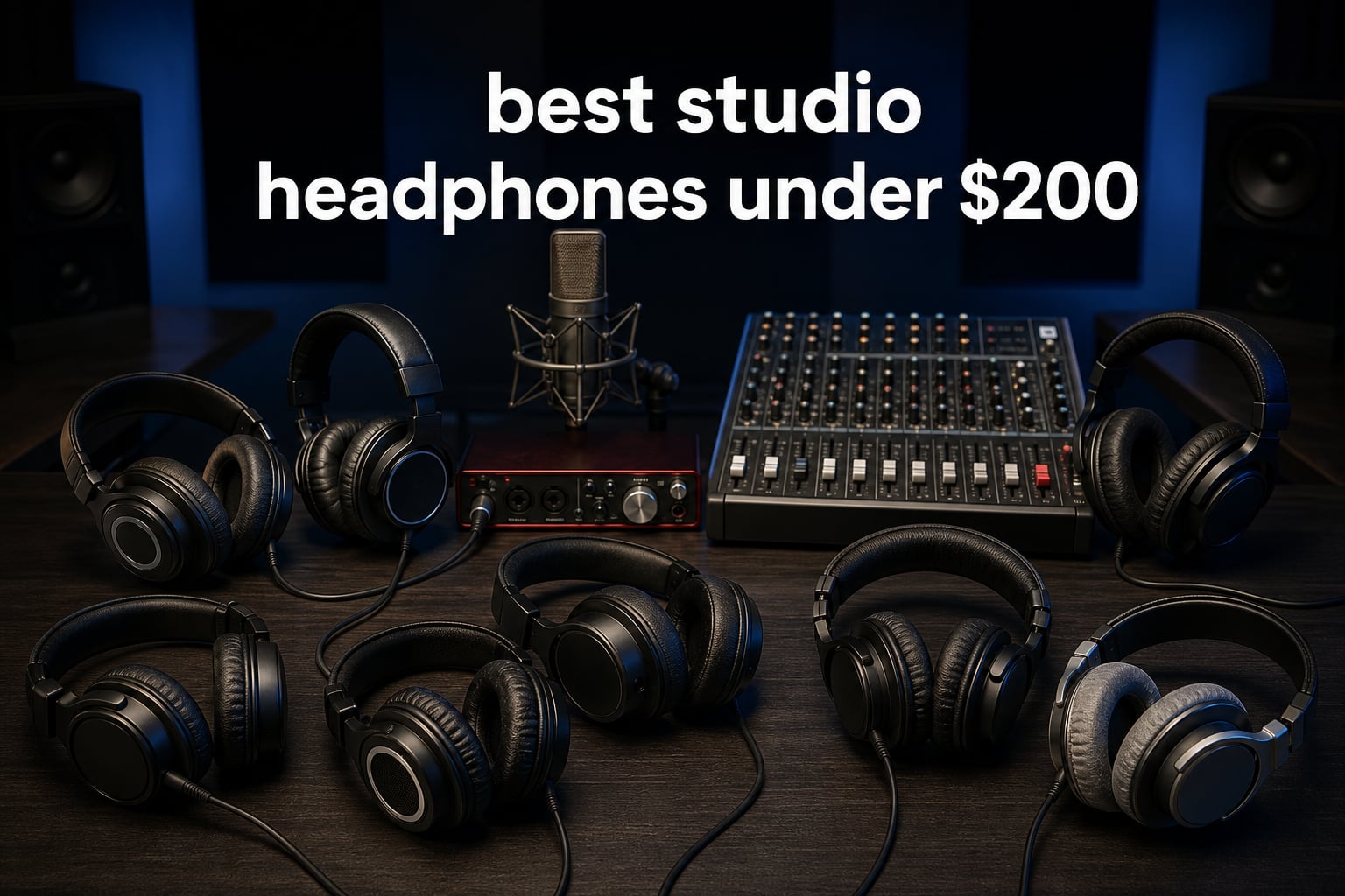 best studio headphones under $200