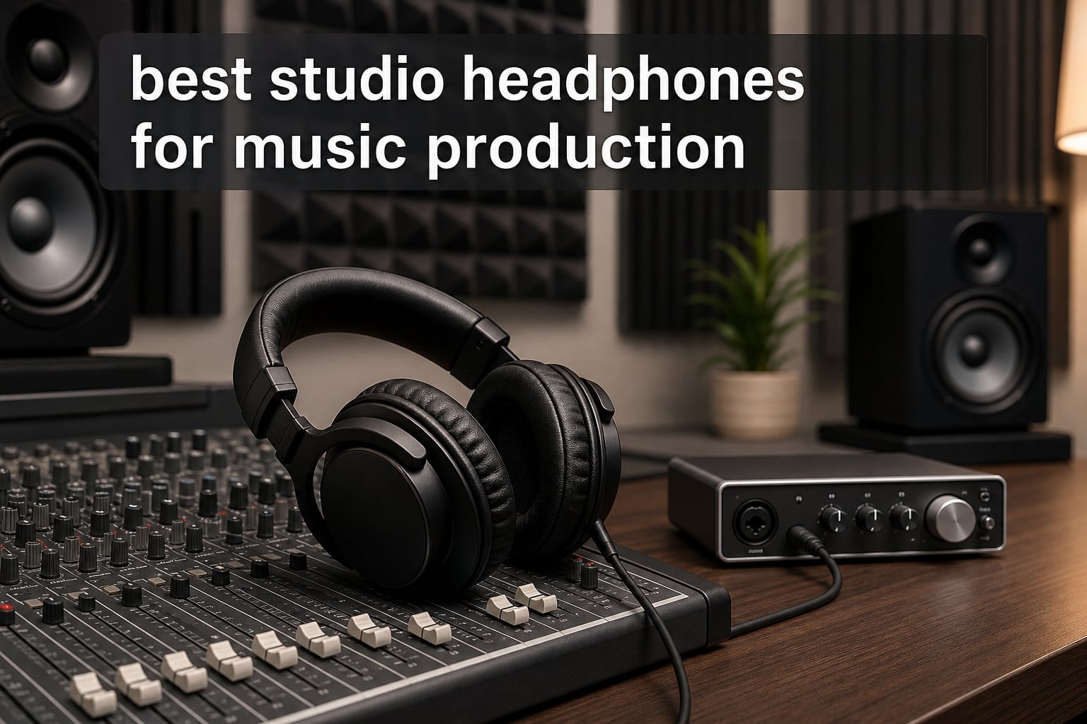best studio headphones for music production