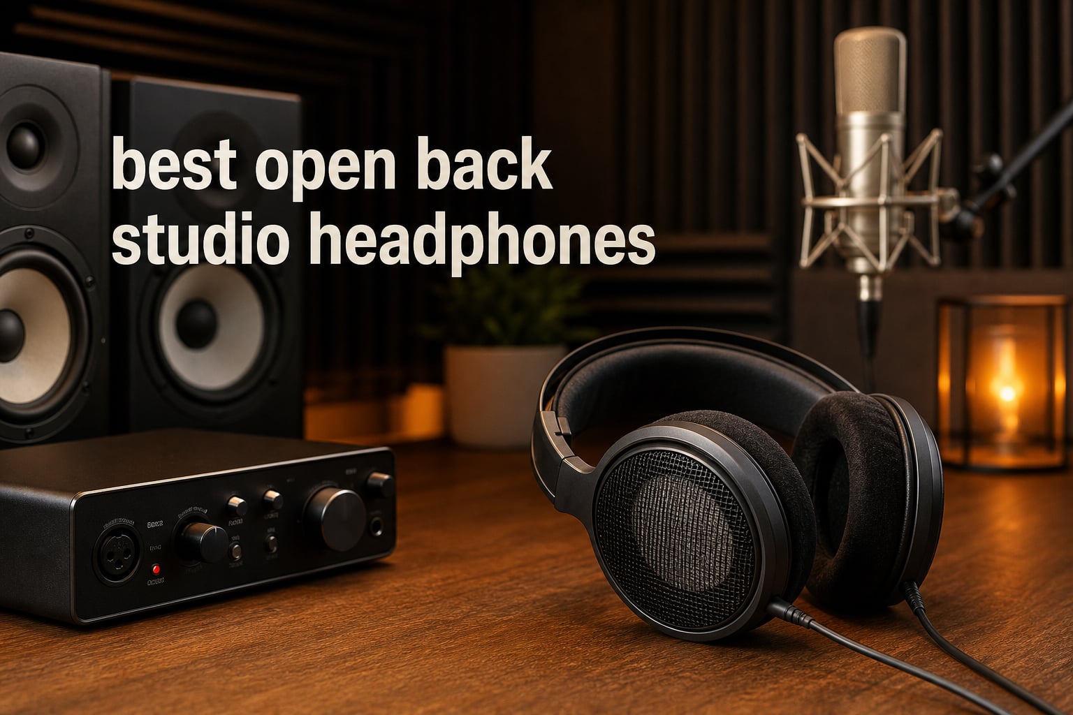 best open back studio headphones