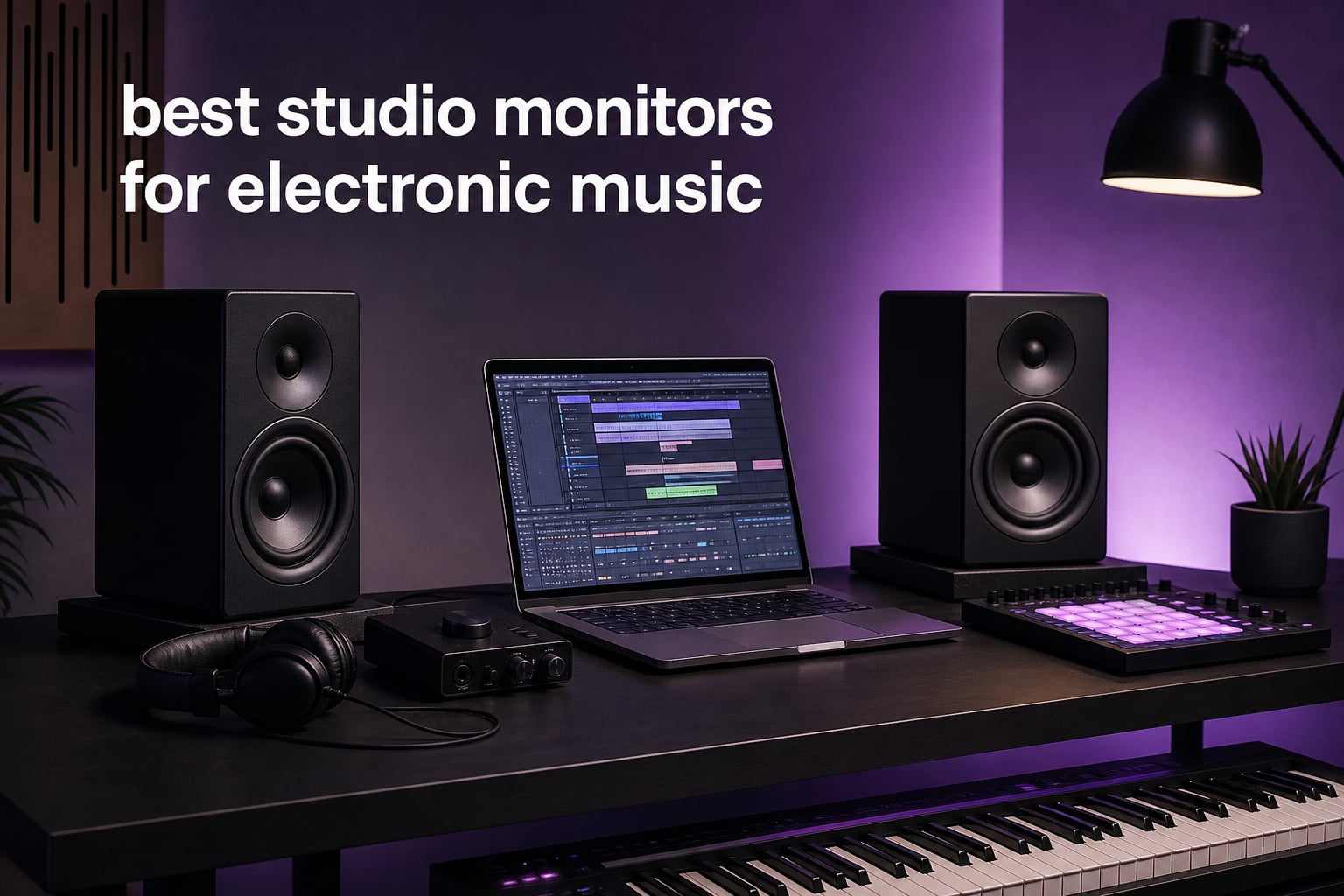 best studio monitors for electronic music