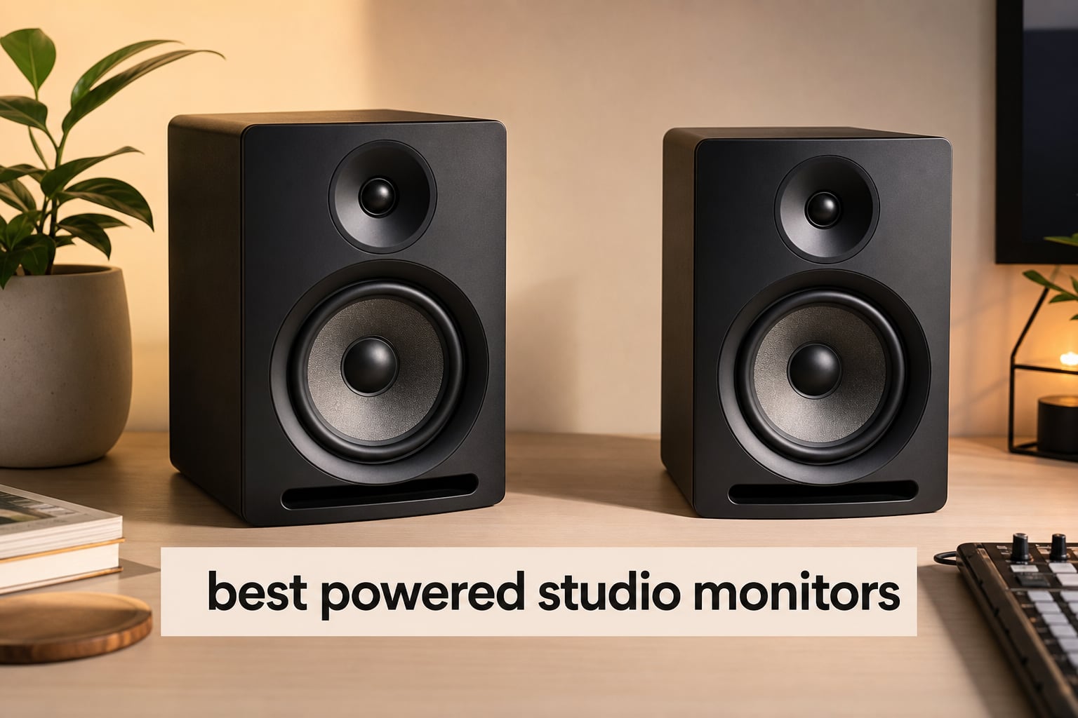 best powered studio monitors