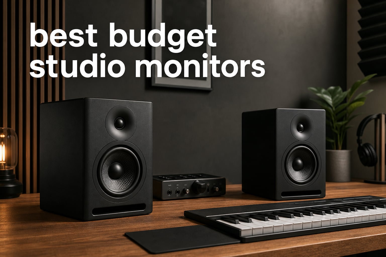 best budget studio monitors