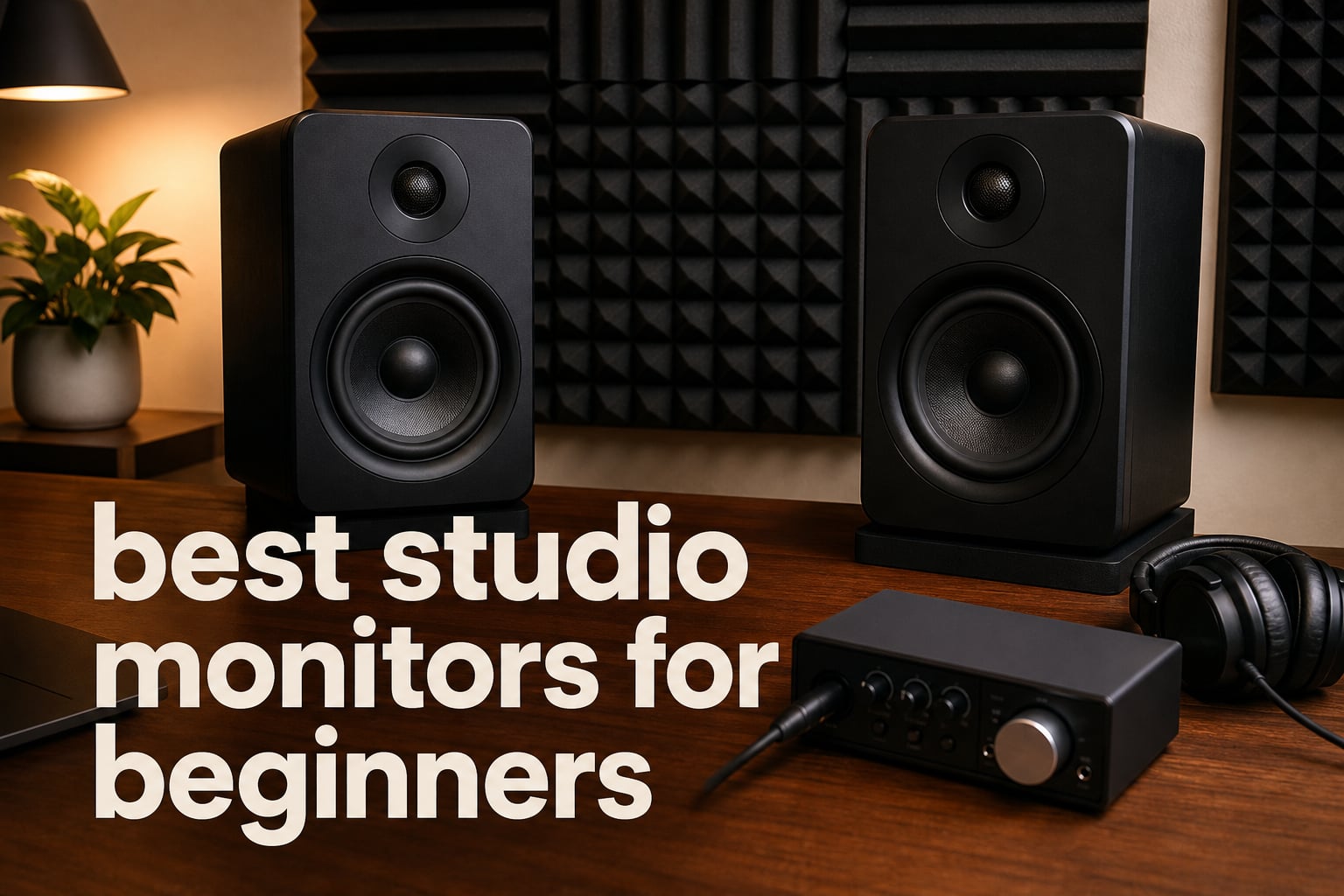 best studio monitors for beginners