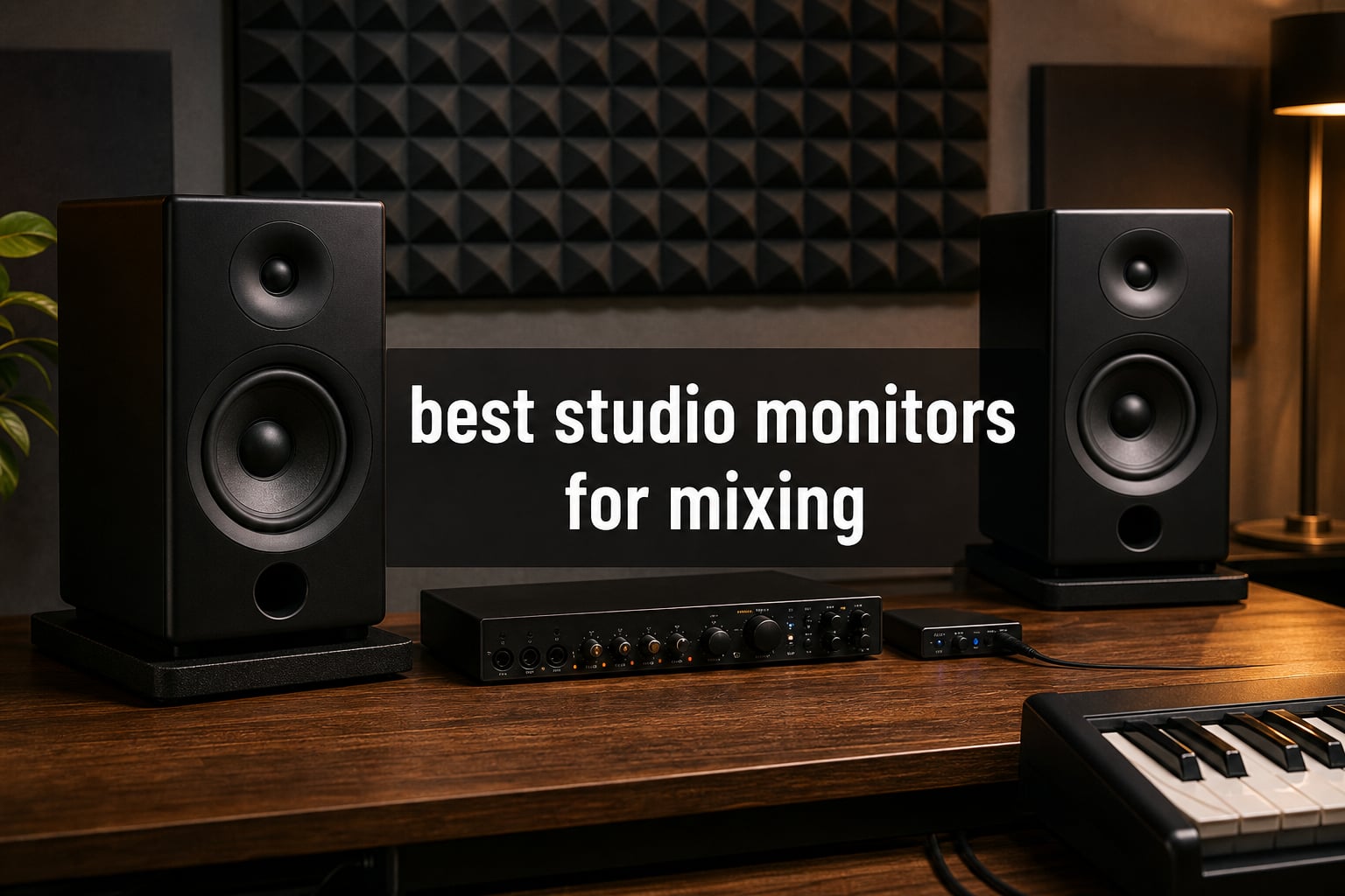 best studio monitors for mixing