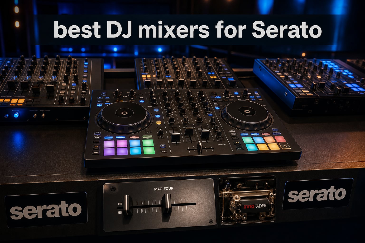 best DJ mixers for Serato