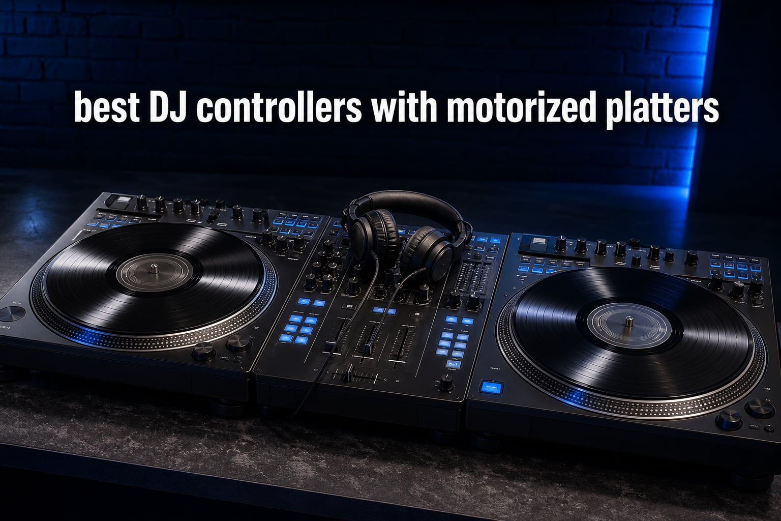 best DJ controllers with motorized platters