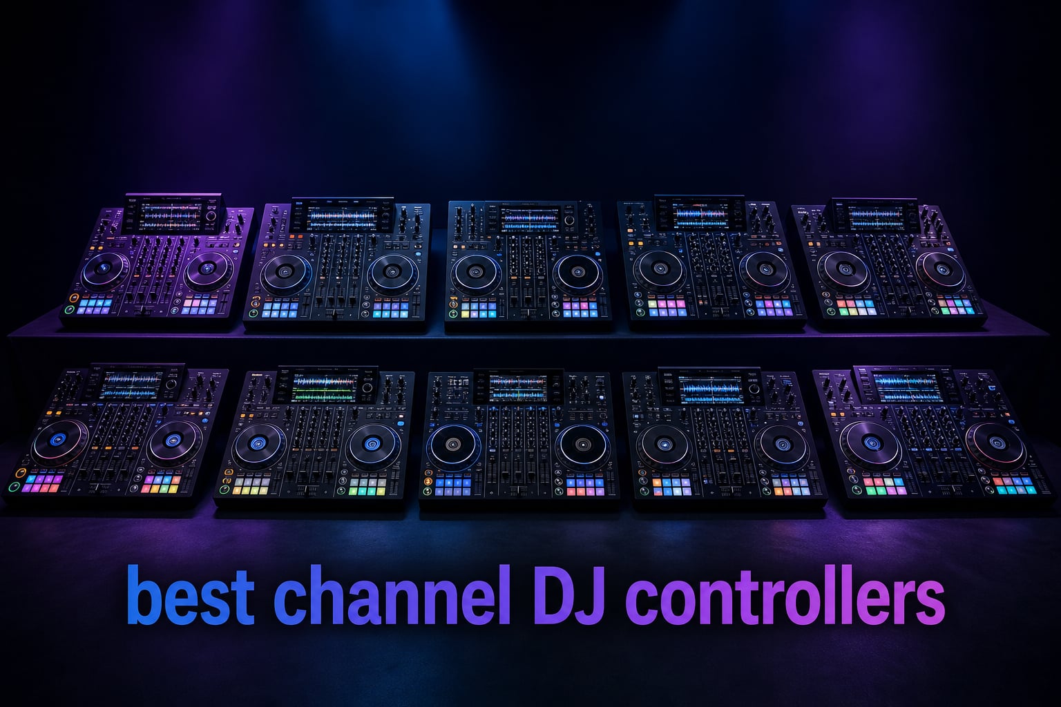best 4 channel DJ controllers