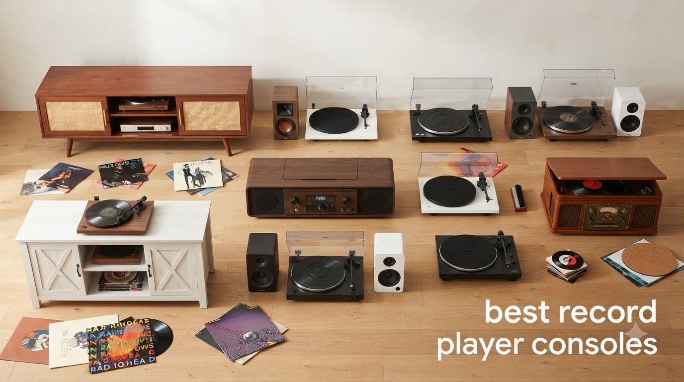 best record player consoles