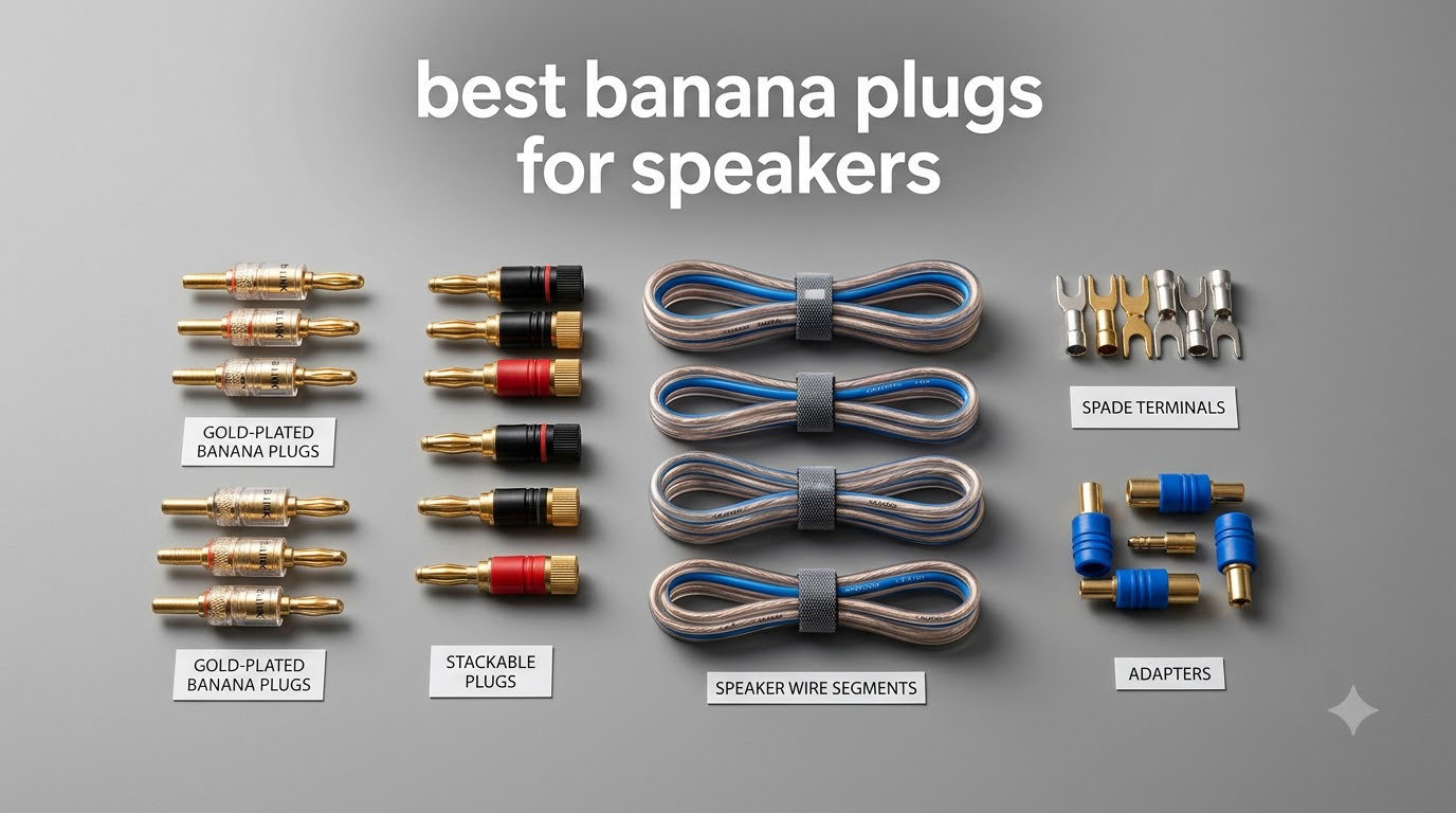 best banana plugs for speakers