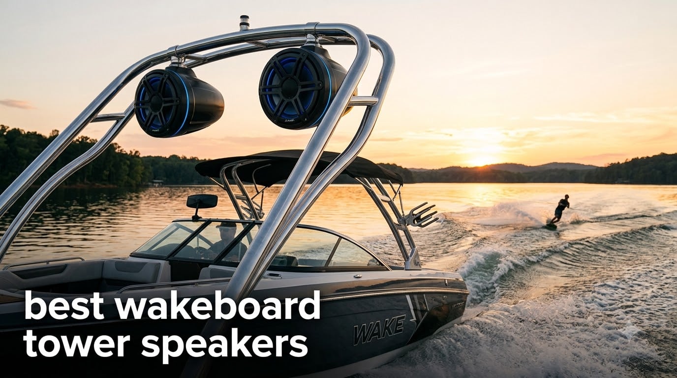 best wakeboard tower speakers