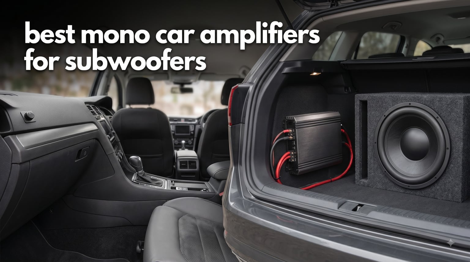 best mono car amplifiers for subwoofers