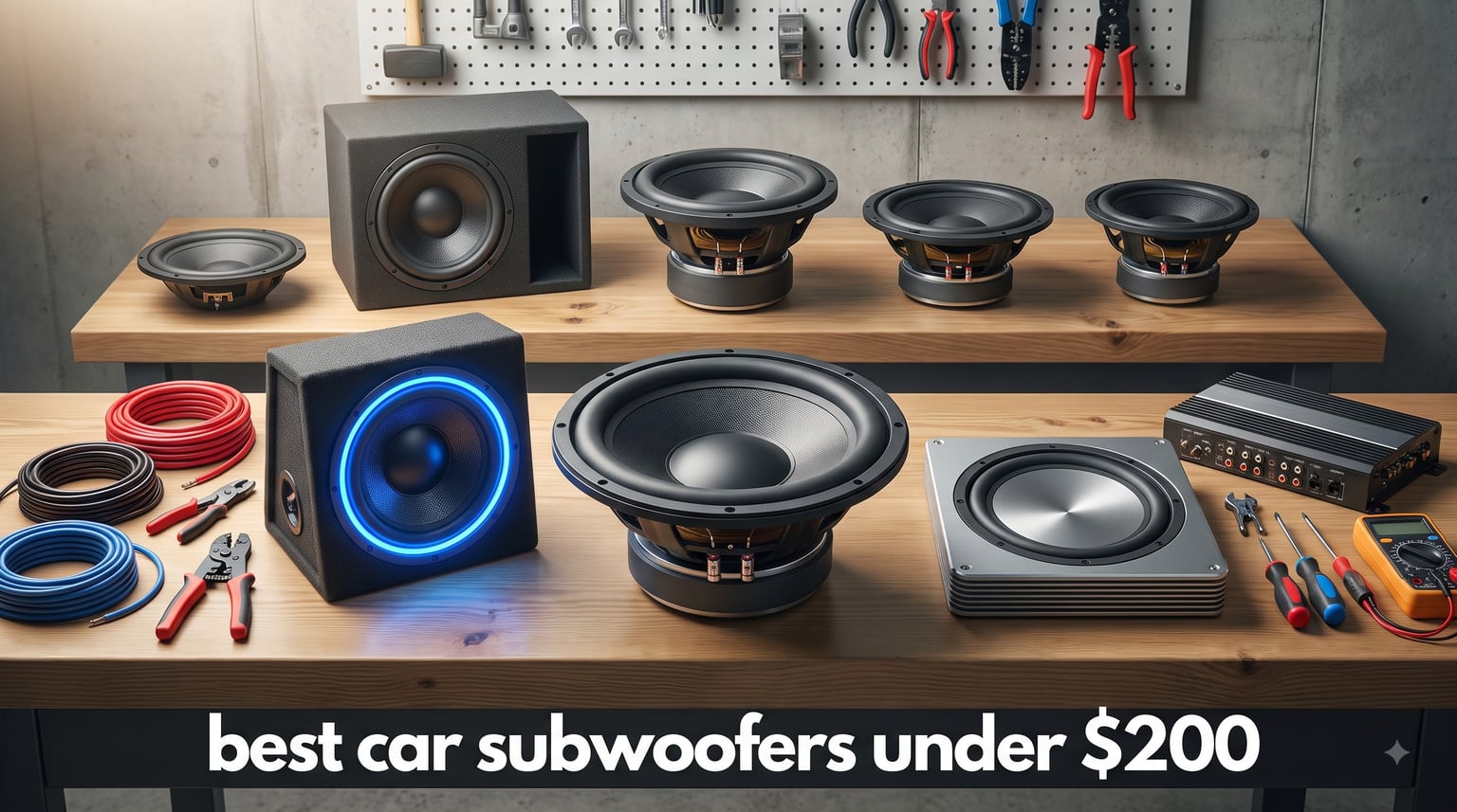 best car subwoofers under $200