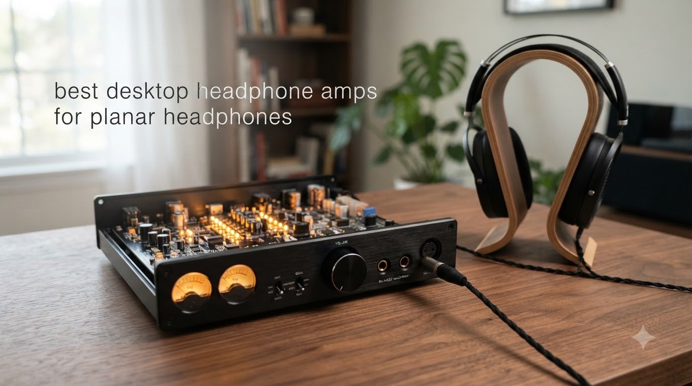 best desktop headphone amps for planar headphones