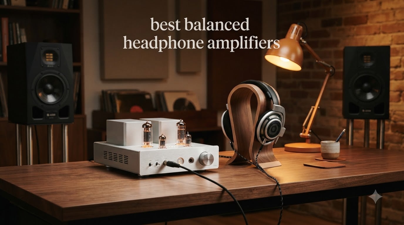 best balanced headphone amplifiers
