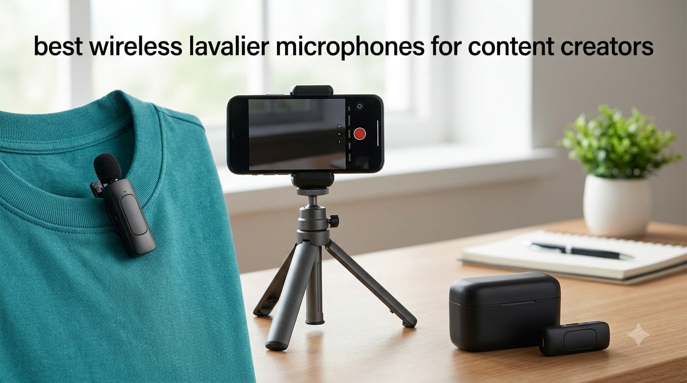 best wireless lavalier microphones for content creators