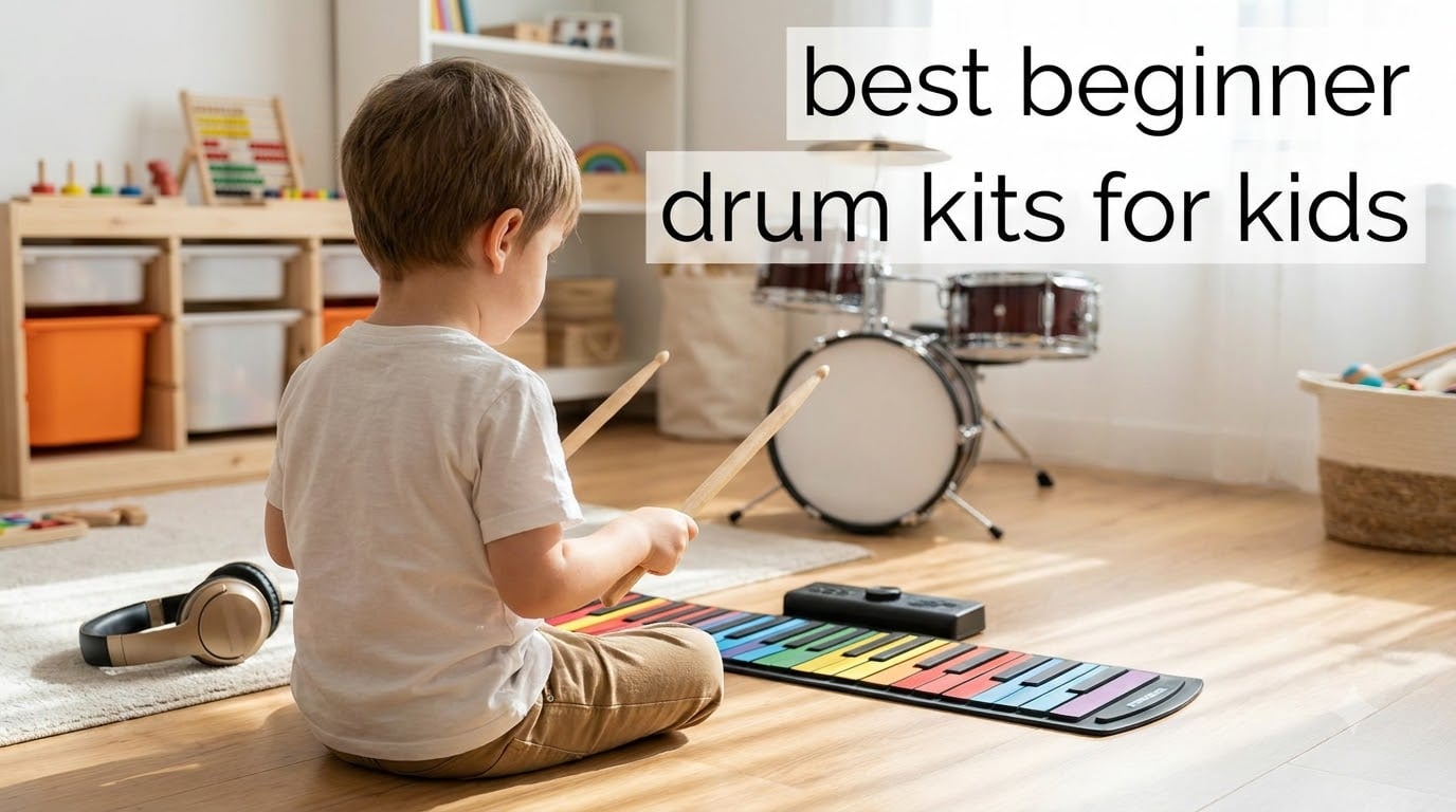 best beginner drum kits for kids