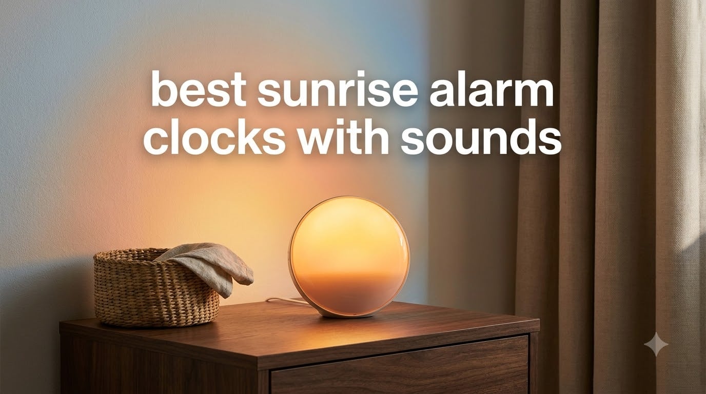 best sunrise alarm clocks with sounds