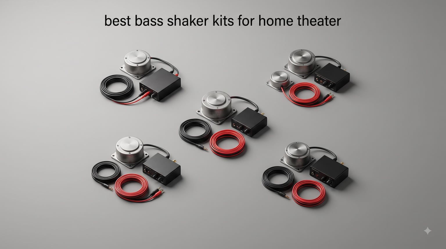 best bass shaker kits for home theater