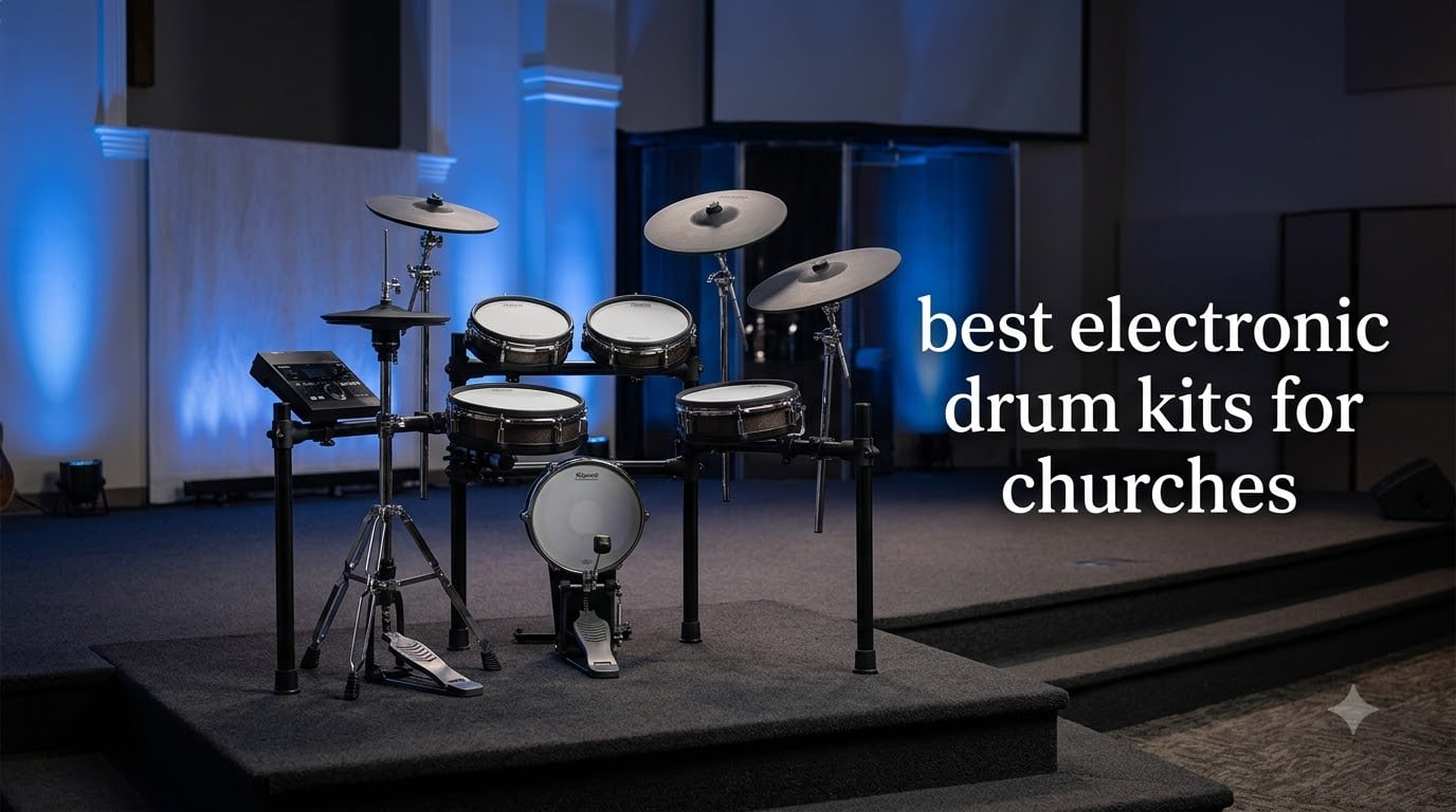 best electronic drum kits for churches