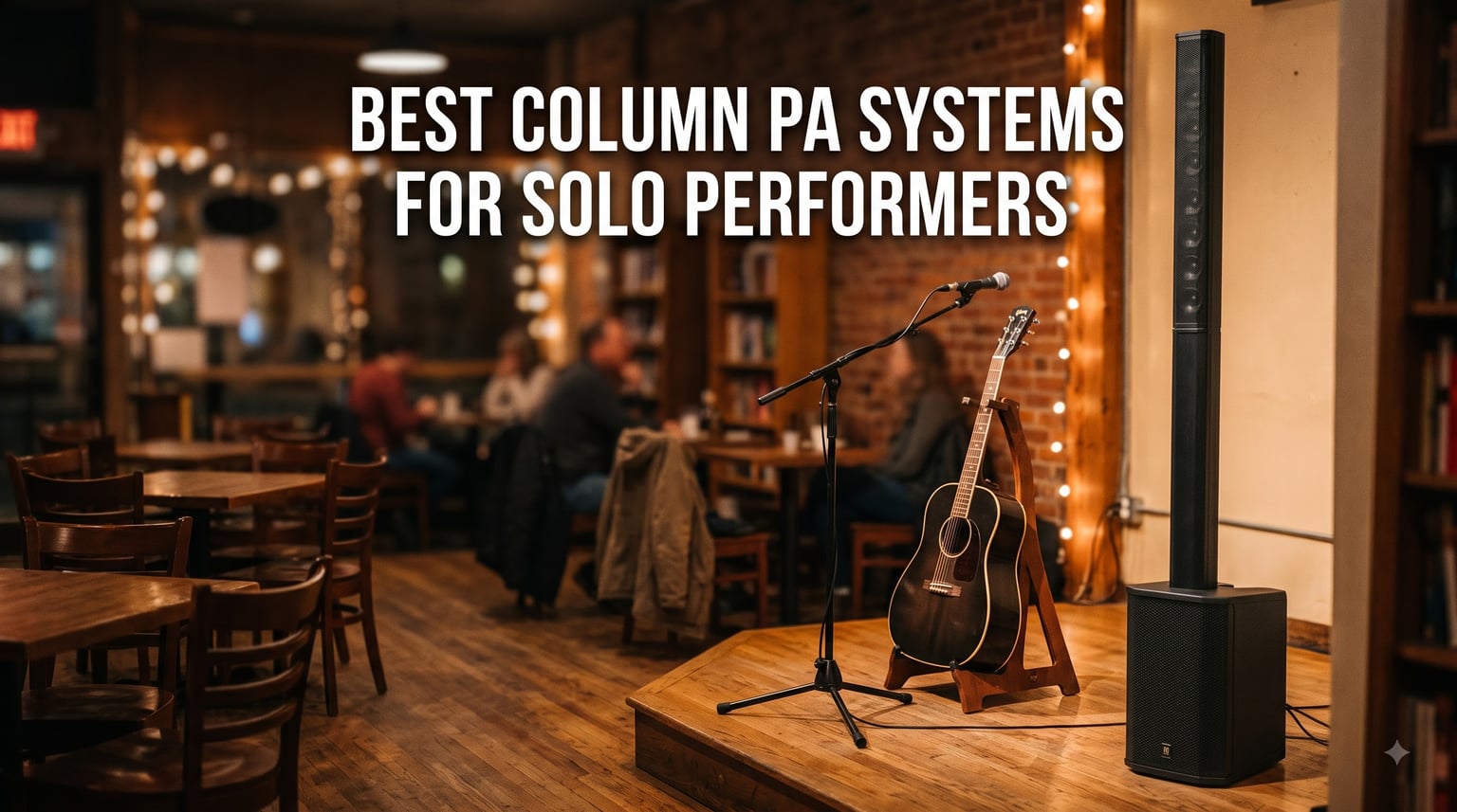 best column PA systems for solo performers
