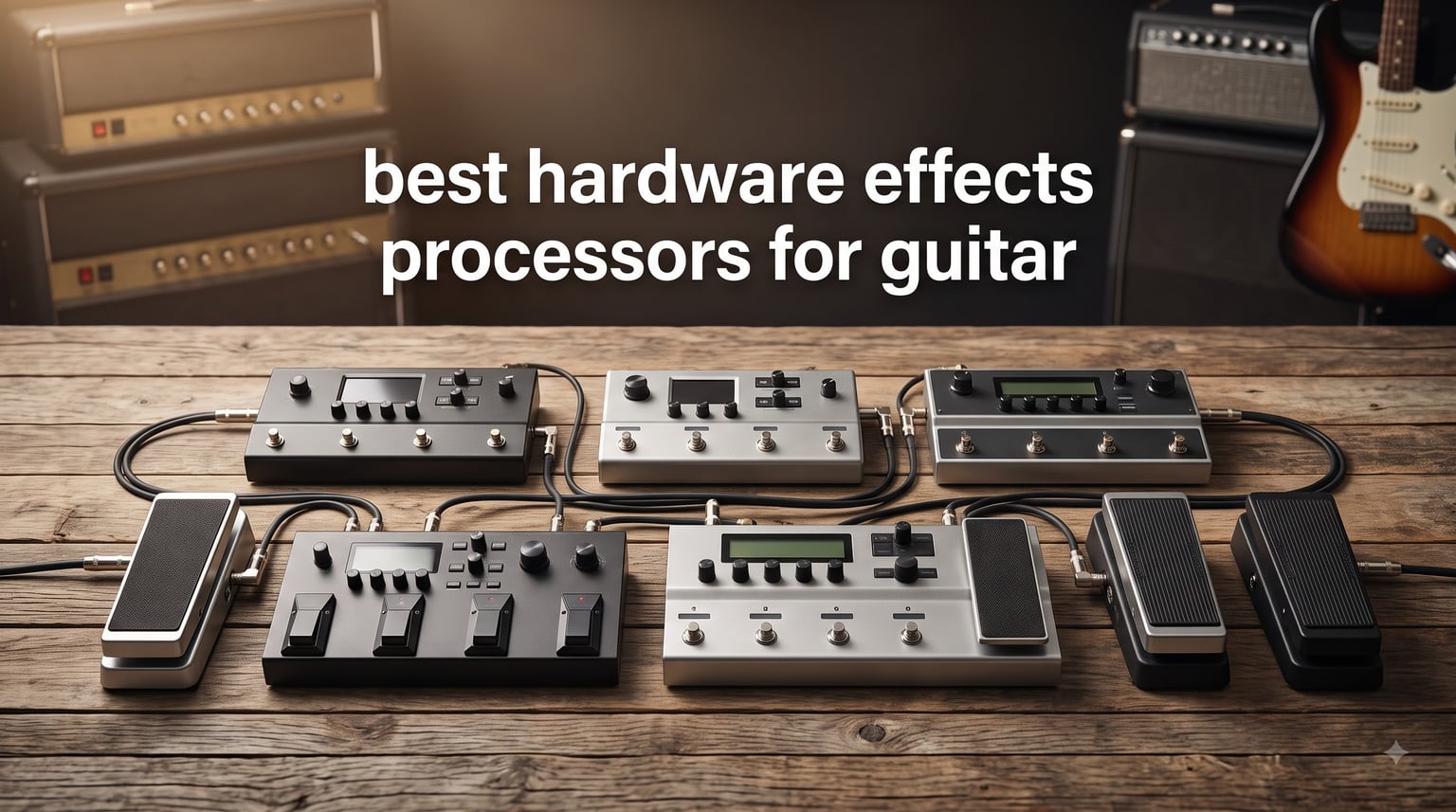 best hardware effects processors for guitar
