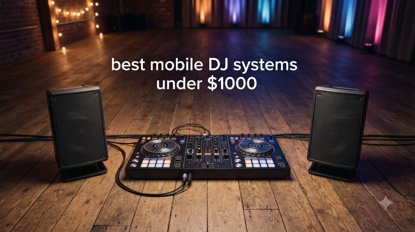 best mobile DJ systems under $1000