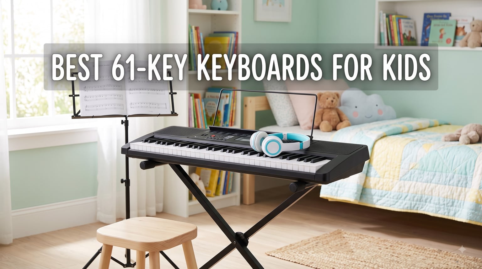 best 61 key keyboards for kids