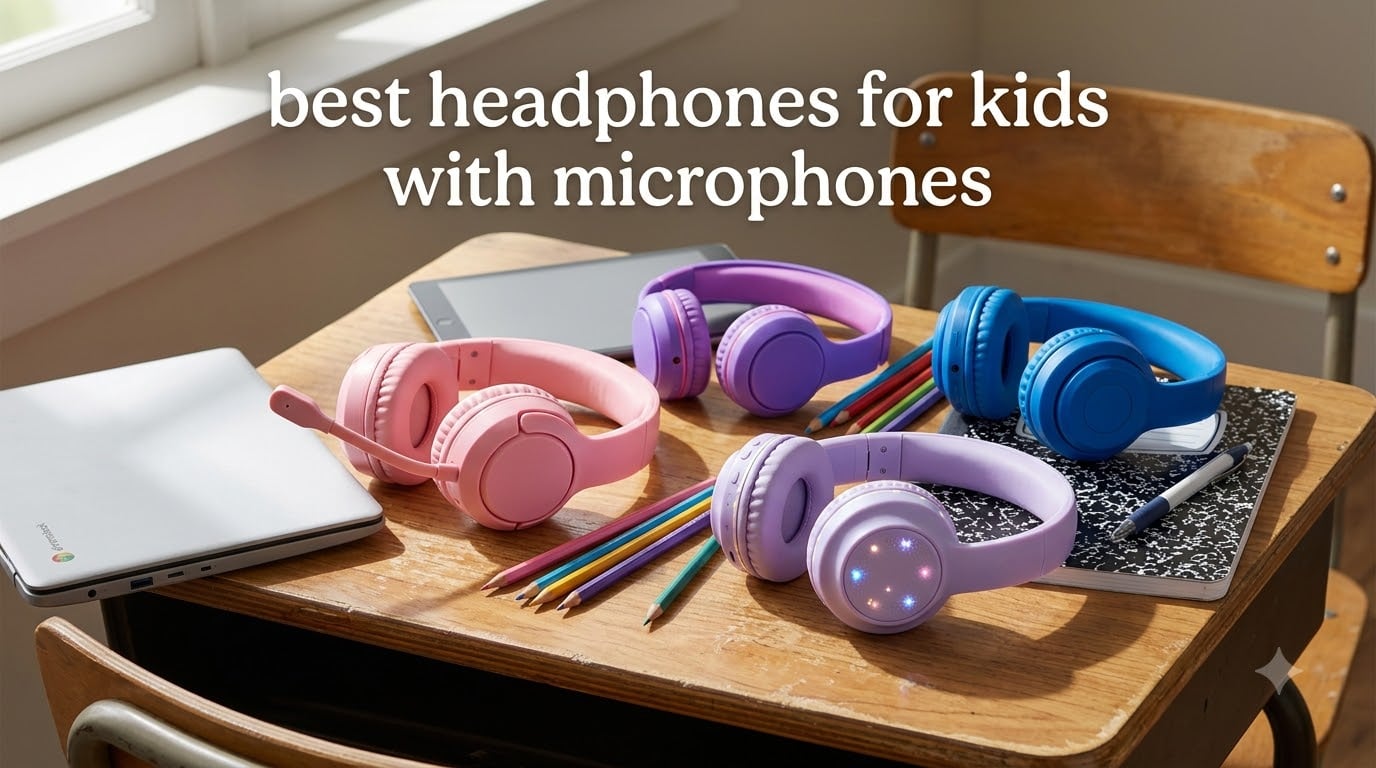 best headphones for kids with microphones