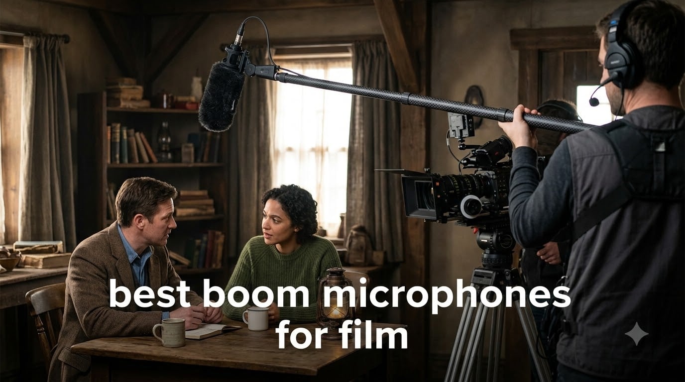 best boom microphones for film