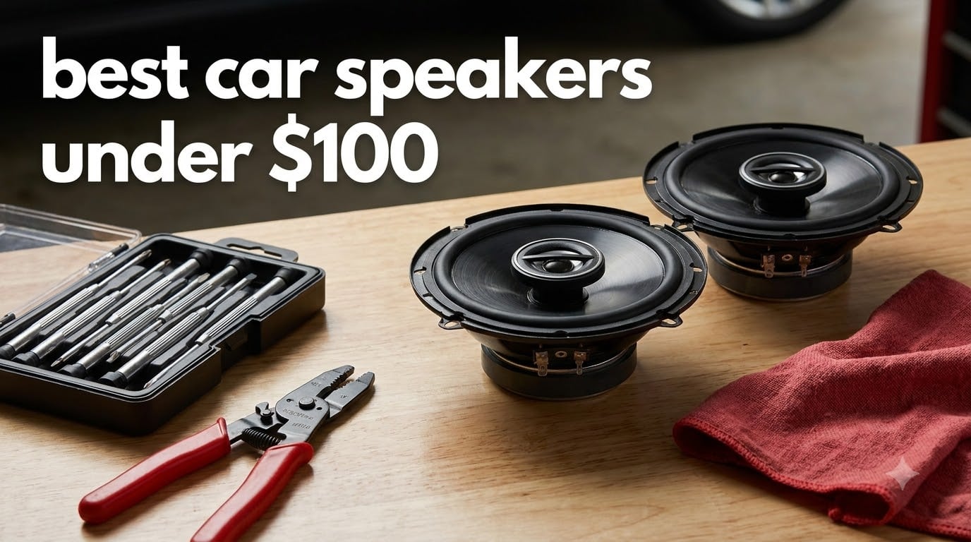 best car speakers under $100