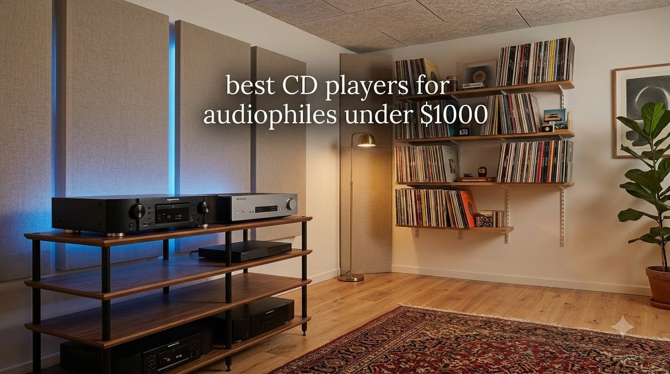 best CD players for audiophiles under $1000